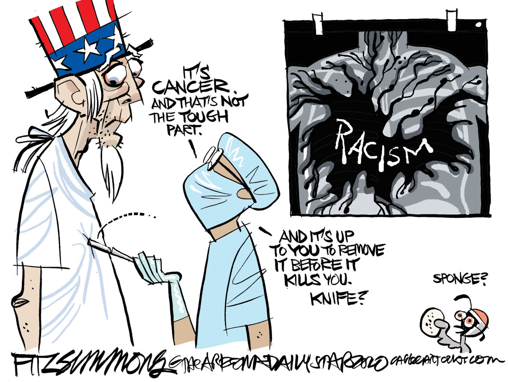 Daily Fitz Cartoon: Mestastisizing
